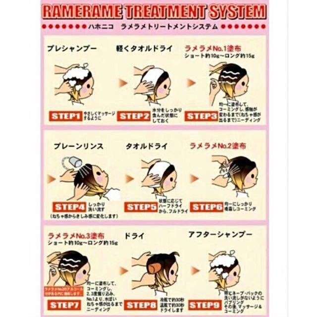 お得品★約2ヶ月分たっぷり★100g★ハホニコ ザ ラメラメ No.1 トリートメント　カラー　白髪染め　毛染め　カラーリング_4