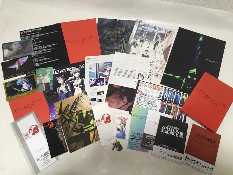 ev007◆ヱヴァンゲリヲン新劇場版（序）DVD特装版＋序前売特典・販促チラシ他グッズ多数◆エヴァンゲリオン（序/破/Q/シン）