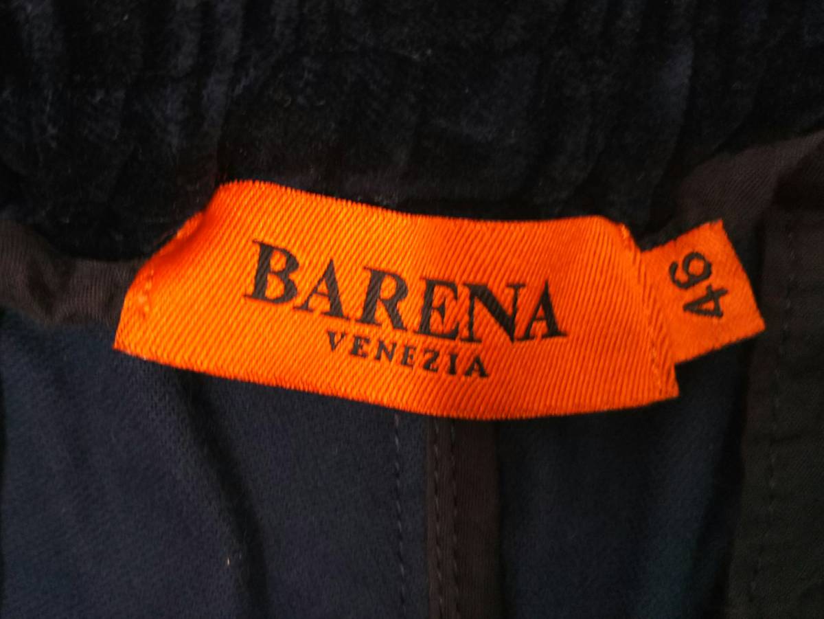 BARENA VENEZIA バレナ ヴェネツィア ベロア パンツ イージーパンツ 