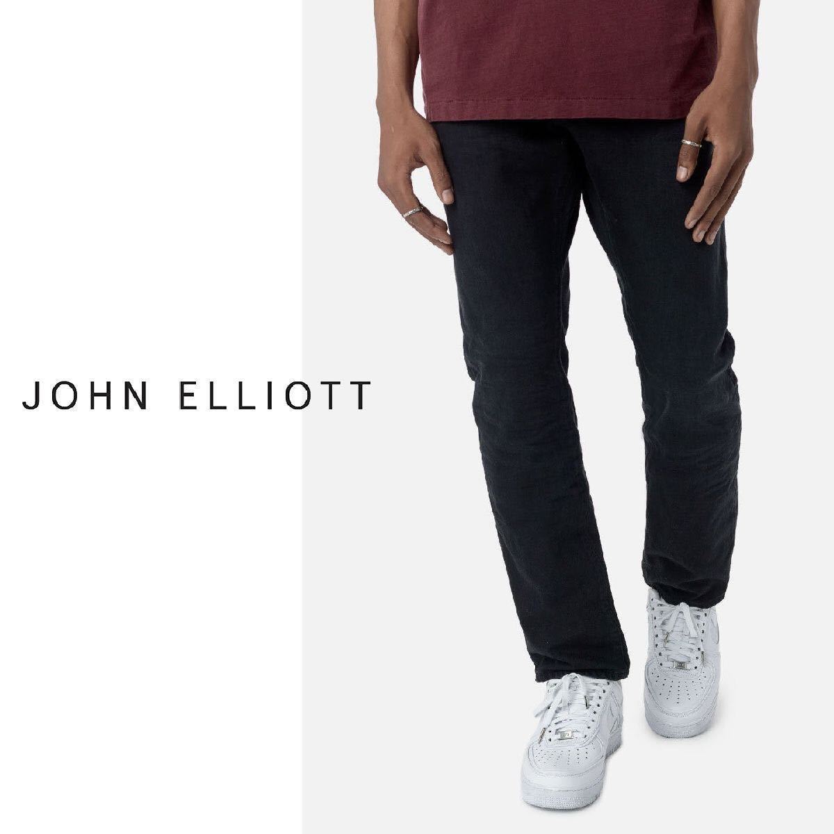 【赤字超特価】 定価48 400円 JOHN ELLIOTT ジョンエリオット THE KANE 2 日本製 ウォッシュ加工 ブラック デニムパンツ size31 国内正規品(W31～)｜売買されたオークション情報、yahooの商品情報をアーカイブ公開 - オ W31～