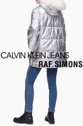 激レア 定価約5.9万 新品 M/ CALVIN KLEIN Iridescent Hooded Puffer 