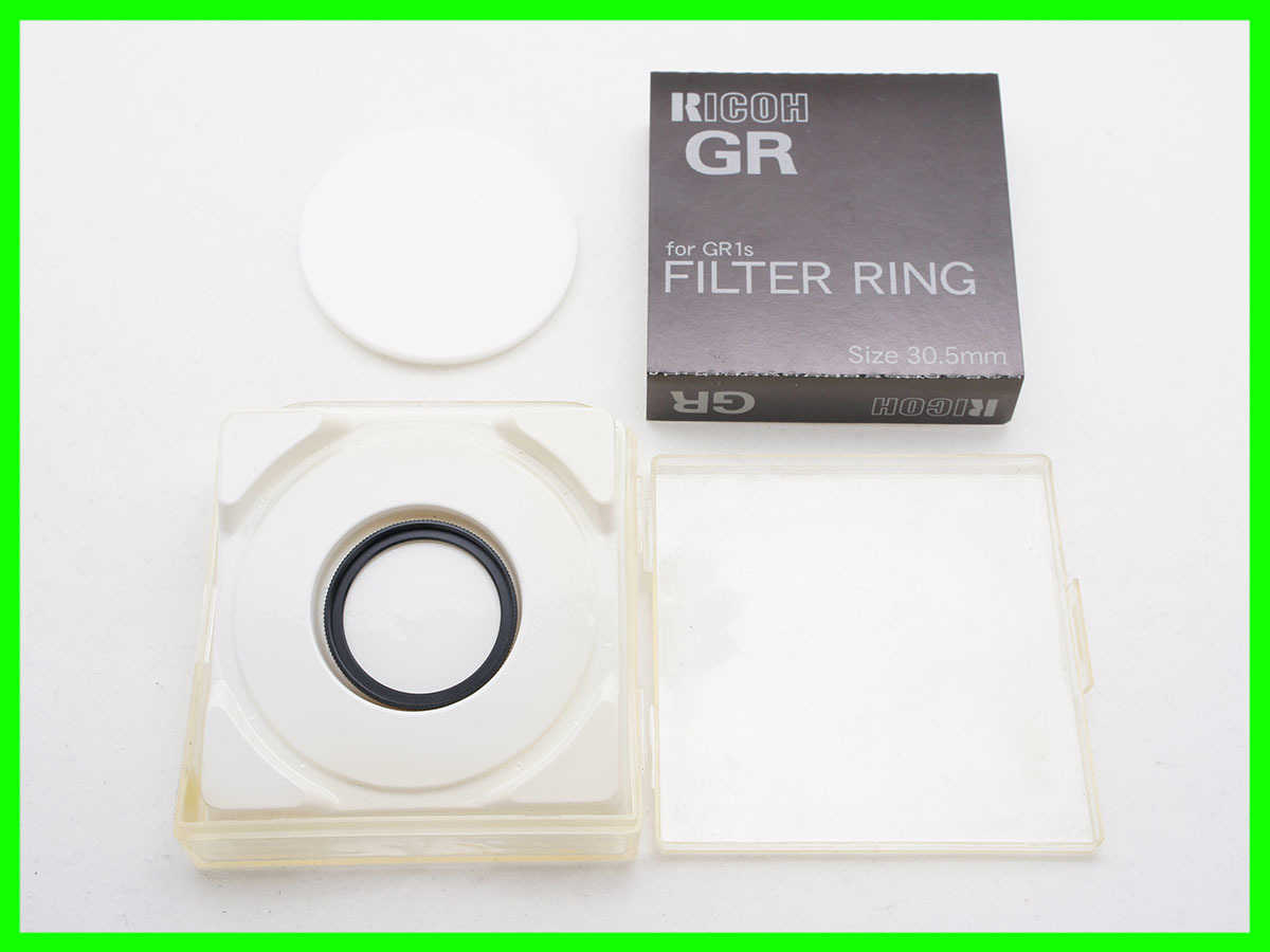 RICOH リコー - | 純正アタッチメントリング＋ 希少 GR用 ricoh GR1V