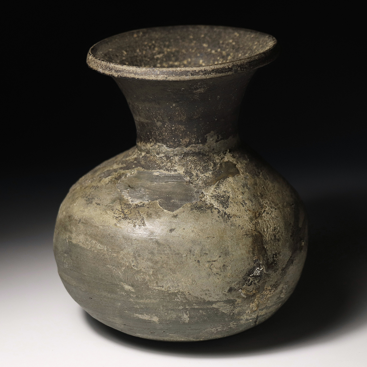 侍21】須恵器 広口壺 古墳時代(土器)｜売買されたオークション情報