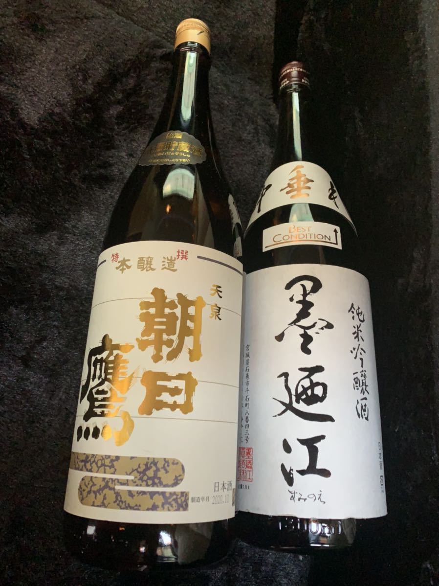 墨廼江 1800ml 墨廼江酒造 1.8L すみのえ ) 朝日鷹 ( 墨廼江（すみ