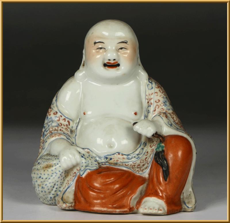 セール 清代 布袋和尚坐像 中國陶瓷 弥勒化身 古美術 波兎 骨董(清)｜売買されたオークション情報、yahooの商品情報をアーカイブ公開 - オークファン 清