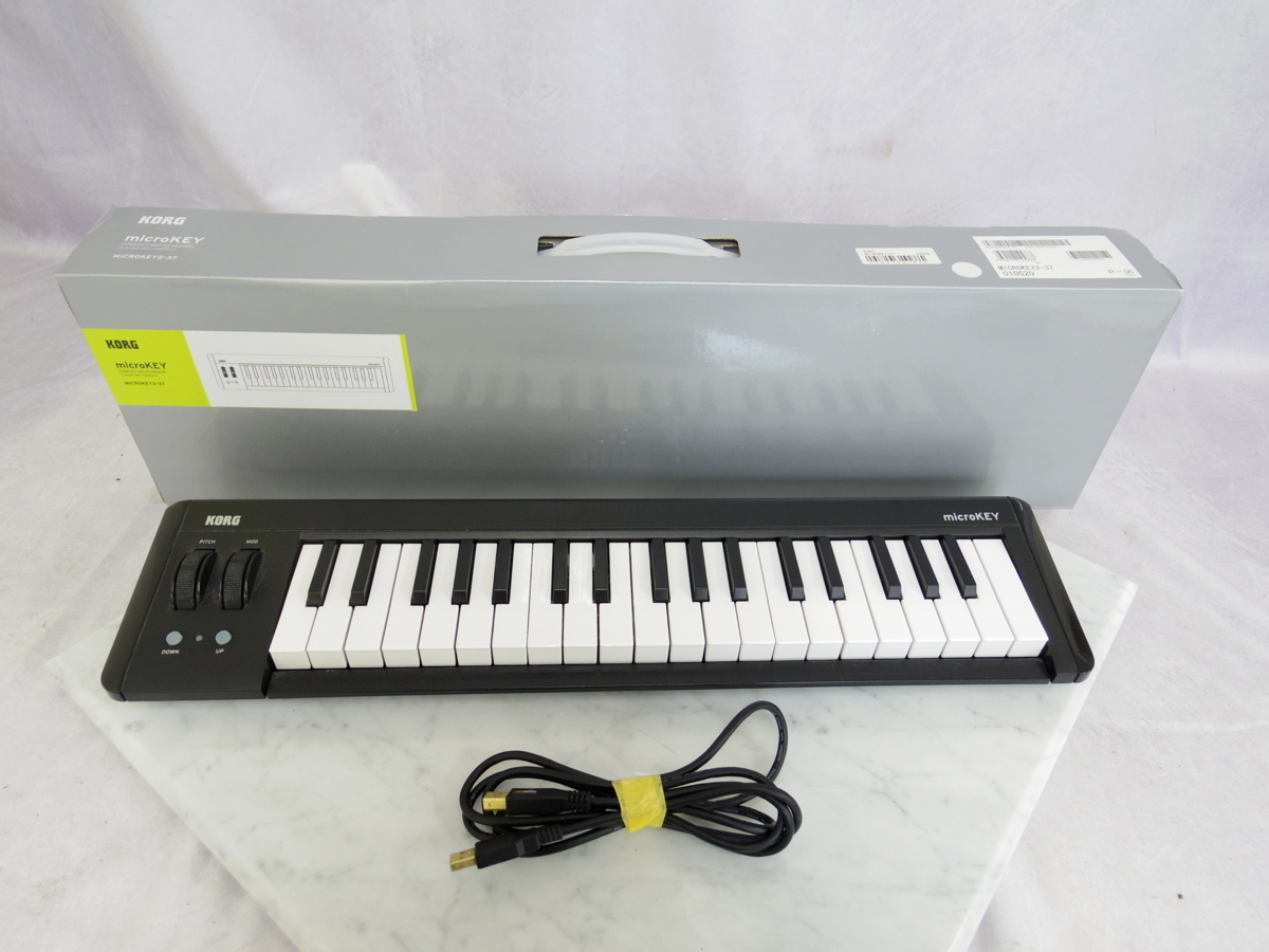 KORG/コルグ MICRO KEY 2-37 AIR ワイヤレス USB MIDIキーボード INS_210116_00019(MIDI ...