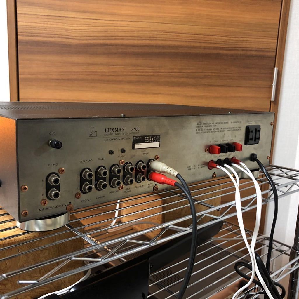 L-400 ラックスマン LUXMAN プリメインアンプ - Yahoo!オークション