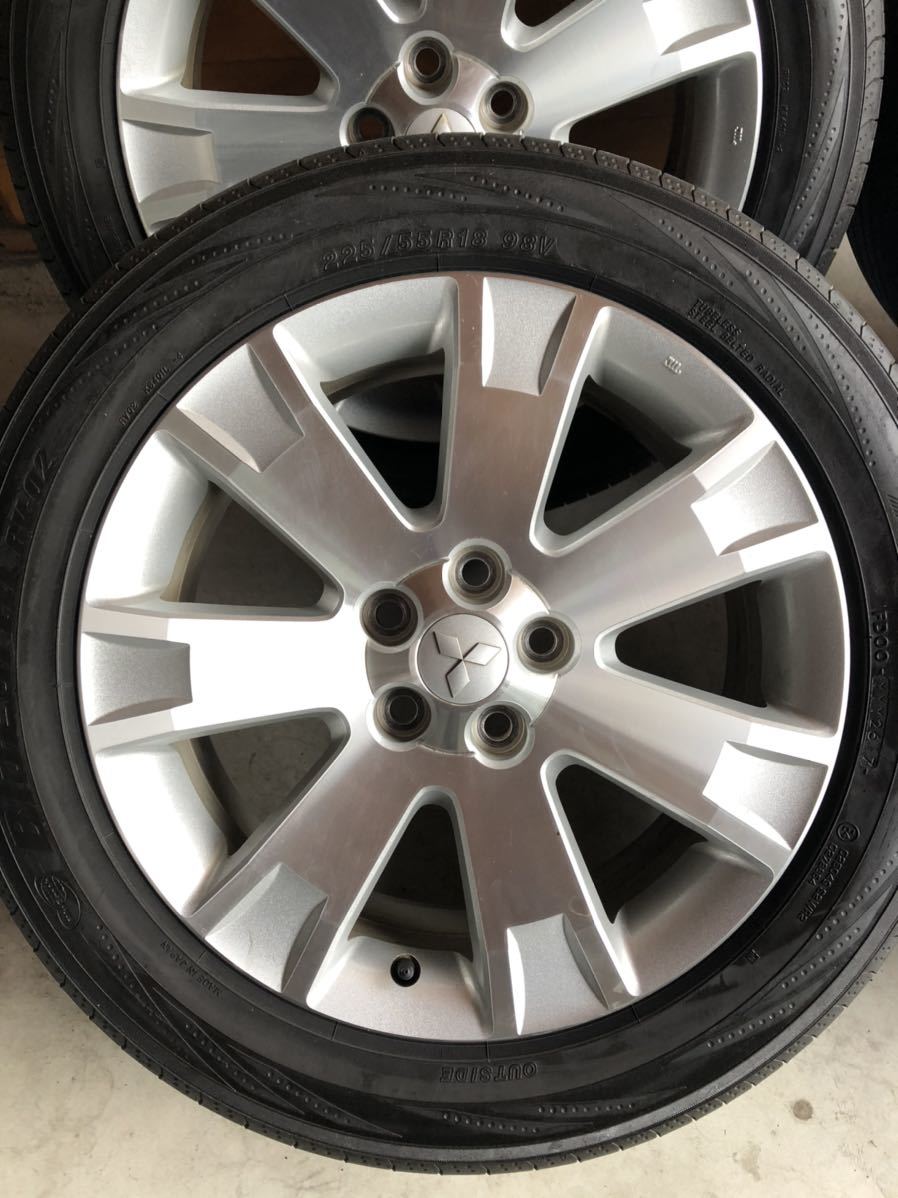 三菱 Mitsubishi delica デリカd5 純正 タイヤホイール 中古 225/55R18