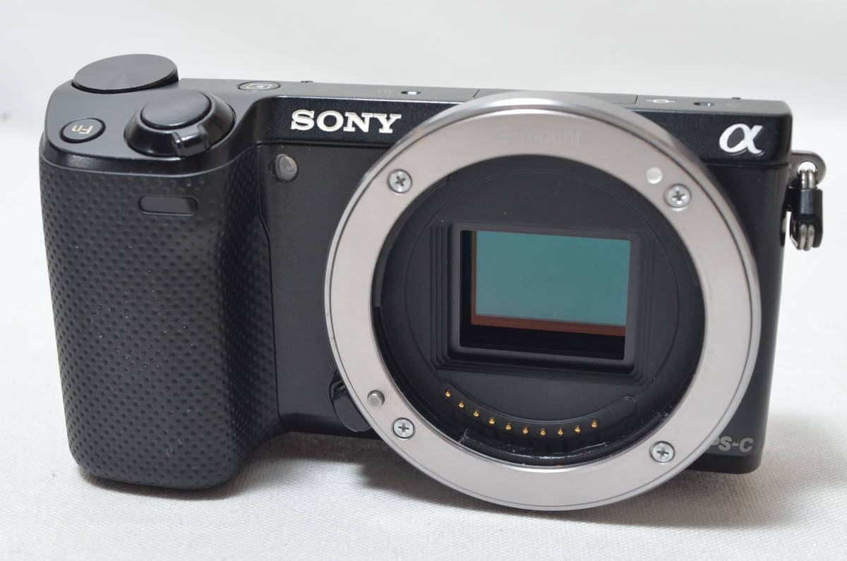 5355☆ソニー SONY ミラーレス一眼カメラ α NEX-5Rボディ ブラック