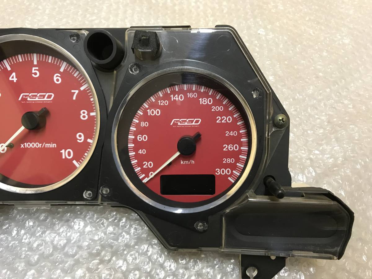 ☆絶版品☆ MAZDA マツダ FD3S FD RX-7 フィード FEED レッド 300K
