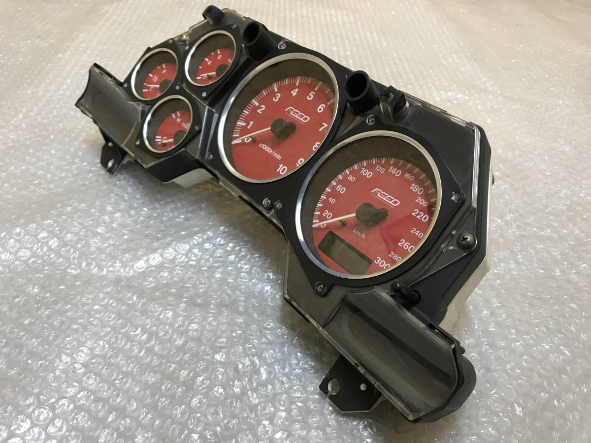 ☆絶版品☆ MAZDA マツダ FD3S FD RX-7 フィード FEED レッド 300K