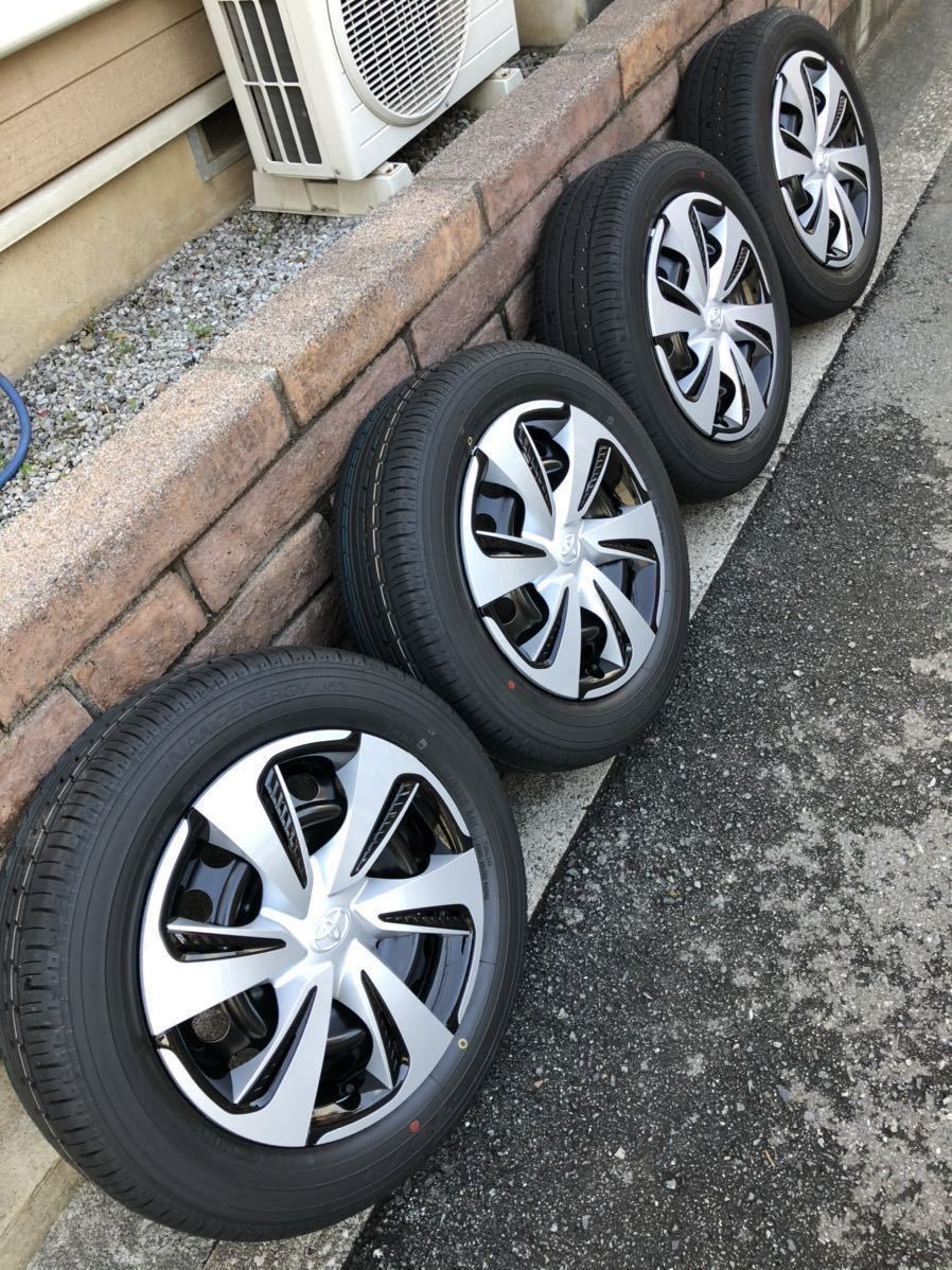  シエンタ 170 Ｇ Ｃuero ハイブリッド 新車外し 純正タイヤホイール 純正ホイールキャップ付 185/60-15 PCD100 5穴 引取 手渡し可能(ラジアルタイヤ)｜売買されたオークション情報、yahooの商品情報 5穴