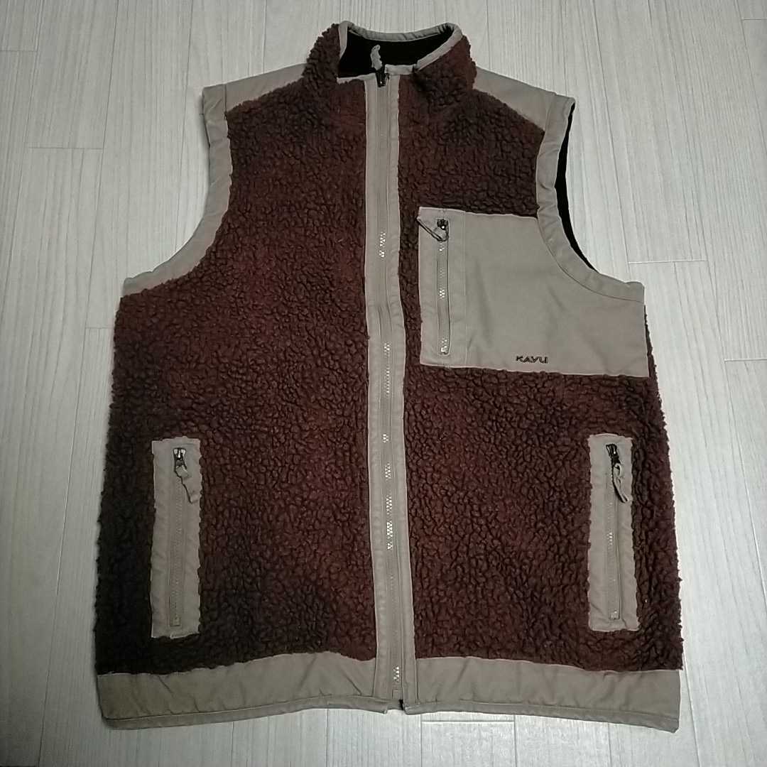 オススメ】KAVUフリースベスト サイズL