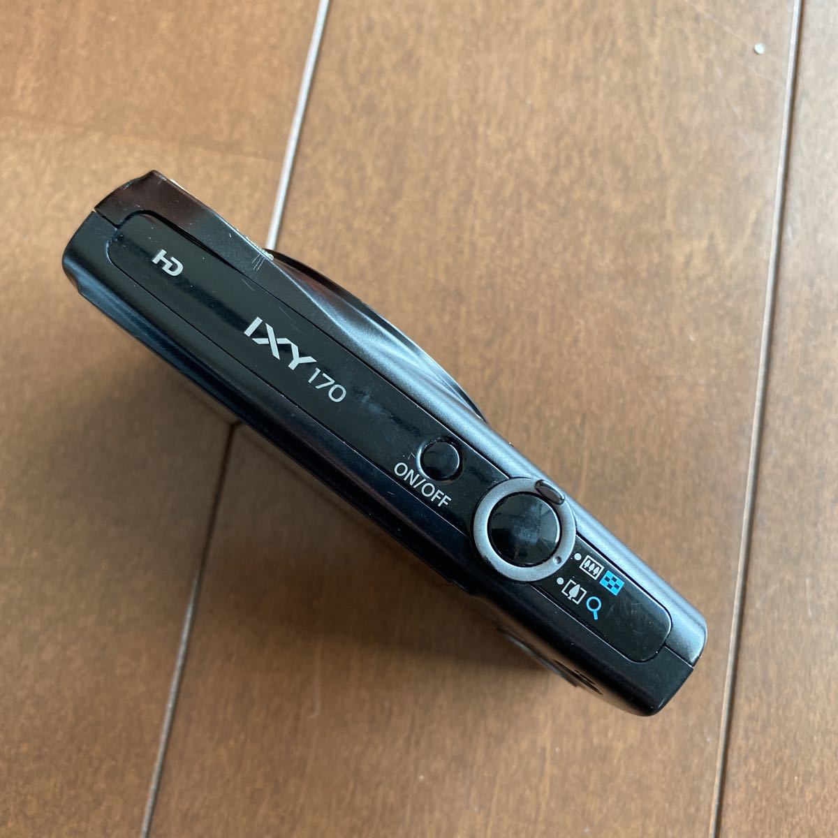0 IXY Canon - デジタルカメラ 光学12倍ズーム ブラック CANON ixy170