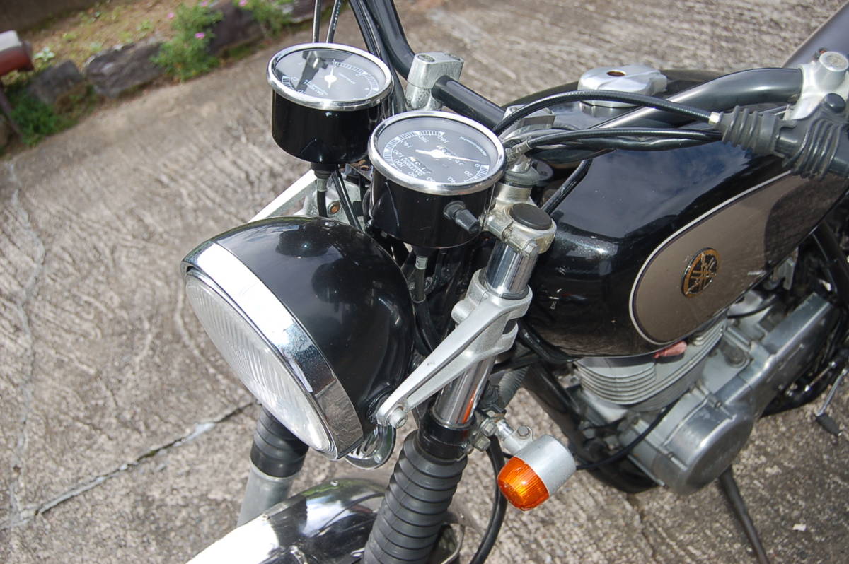 砲弾型 SR400 ルーカスタイプ ヘッドライト ルーカス カフェ ペイトン