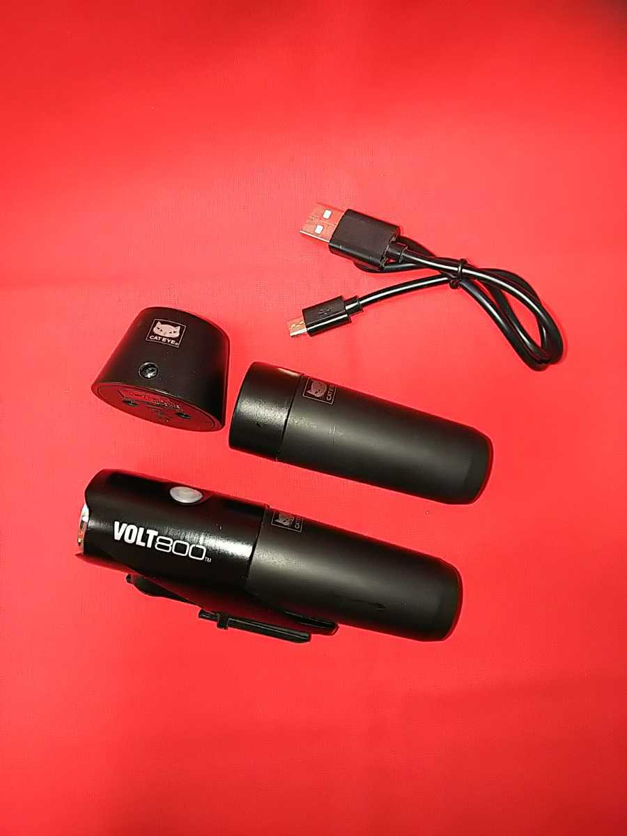 CATEYE VOLT800 予備バッテリー　充電器付き CATEYE キャットアイ VOLT800 BA-3.4予備カートリッジバッテリー BA
