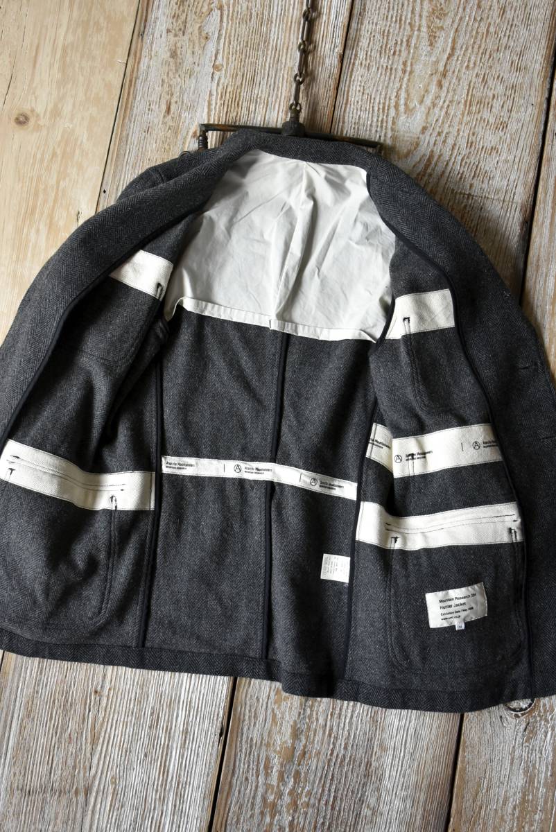 希少 美品 日本製 MOUNTAIN RESEARCH マウンテンリサーチ ウール 