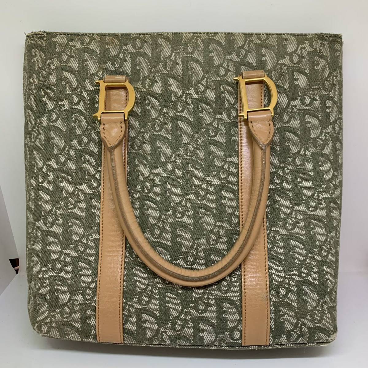 Christian Dior ディオール トロッター ハンドバッグ キャンバス