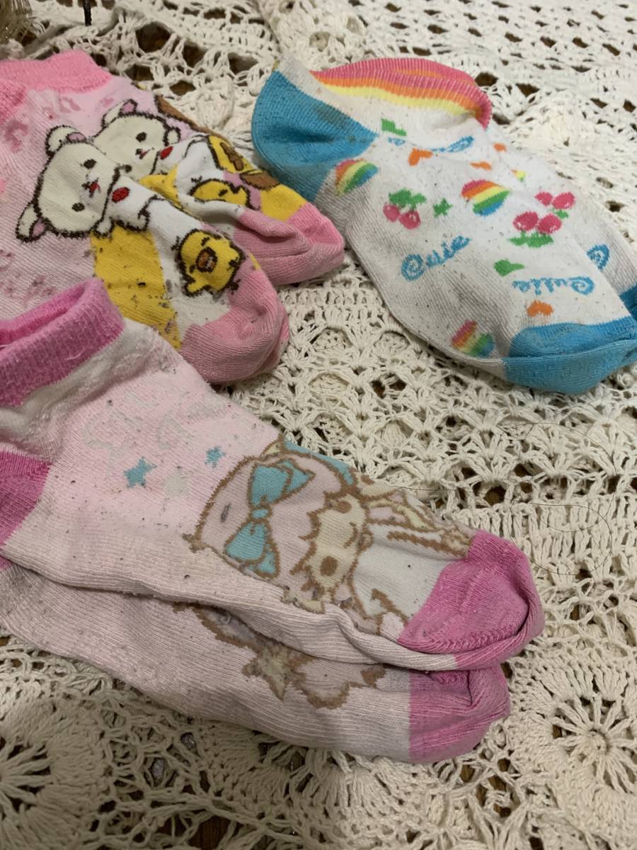 福袋 ５足セット まとめて ソックス 靴下 女の子 スクール 整理品 リサイクル 激安必見 通学 キャラクター 難有 小中学生 靴下 売買されたオークション情報 Yahooの商品情報をアーカイブ公開 オークファン Aucfan Com