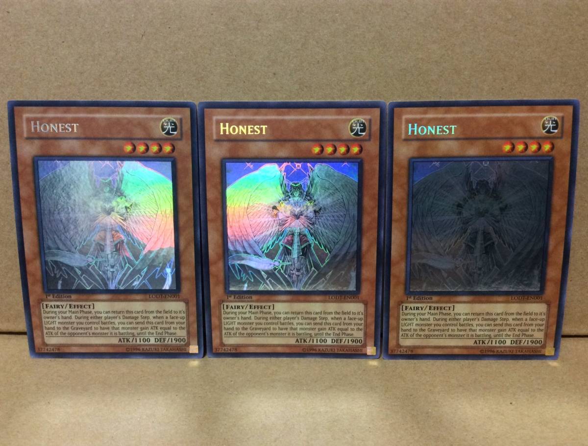 オネスト 英語版 1st ホログラフィック オネスト 遊戯王 1st PSA9 ホロ