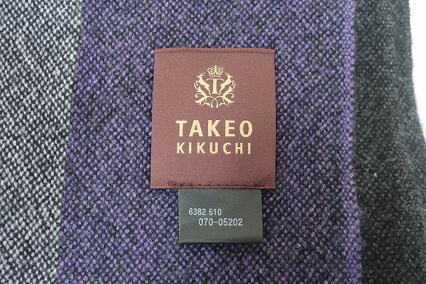 2a0643 クリックポスト対応 タケオキクチ カシミヤマフラー Takeo Kikuchi タケオキクチ 売買されたオークション情報 Yahooの商品情報をアーカイブ公開 オークファン Aucfan Com