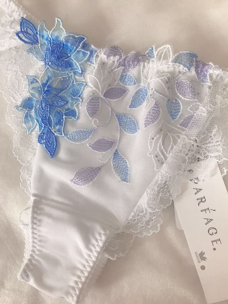 希少 ワコール パルファージュ ソングショーツM 睡蓮Tバック タグ付き