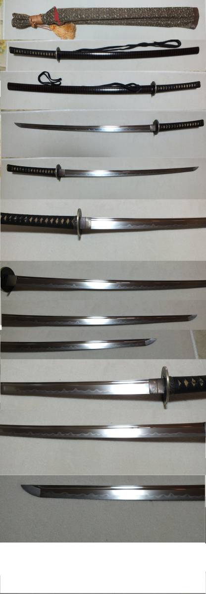 九州肥後同田貫上野介・在銘（正国）九州肥後菊池の名跡・身幅3.3cm の