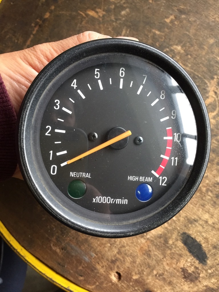 タコメーター 純正 当時物 xs650sp純正メーター タコ スピード xs650sp