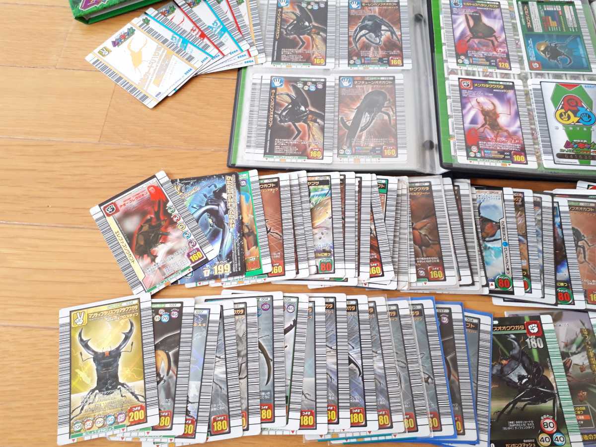 甲虫王者 ムシキング 旧カード 大量まとめセット キラ 金 銀 銅 わざ 