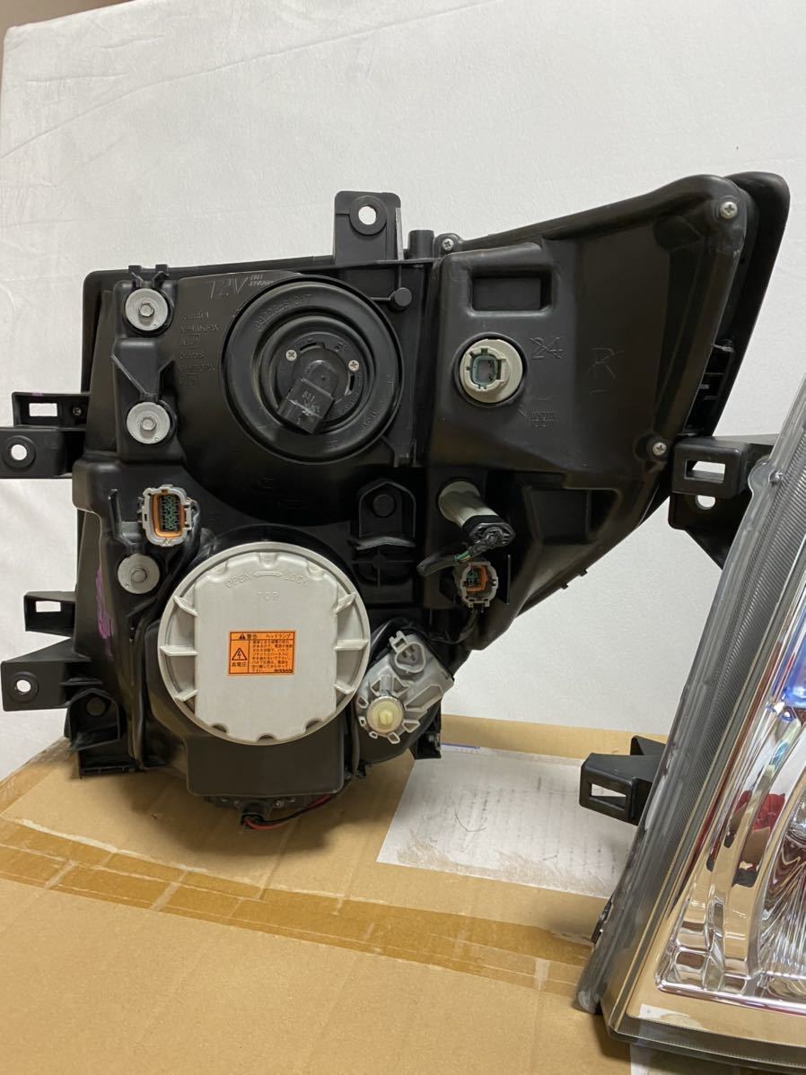 エルグランド E51 中期・後期 HID ヘッドライト左右 ASF付 オマケ多数 