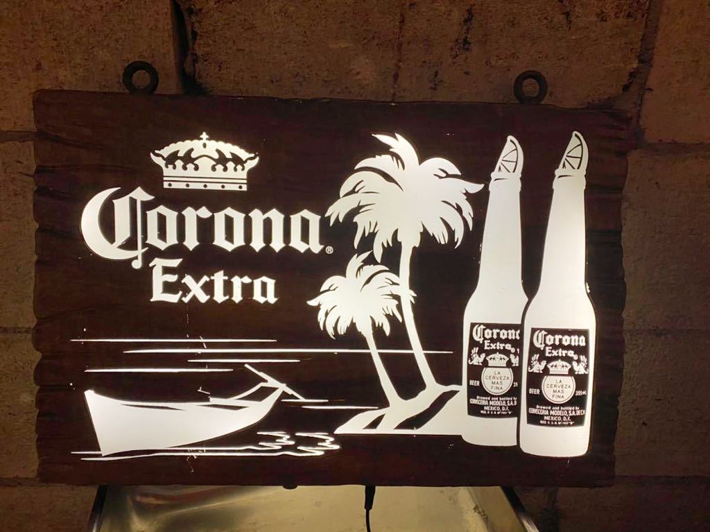 CORONA コロナ 看板 インテリア 飲食店 居酒屋 バーBAR 中古品 ビール
