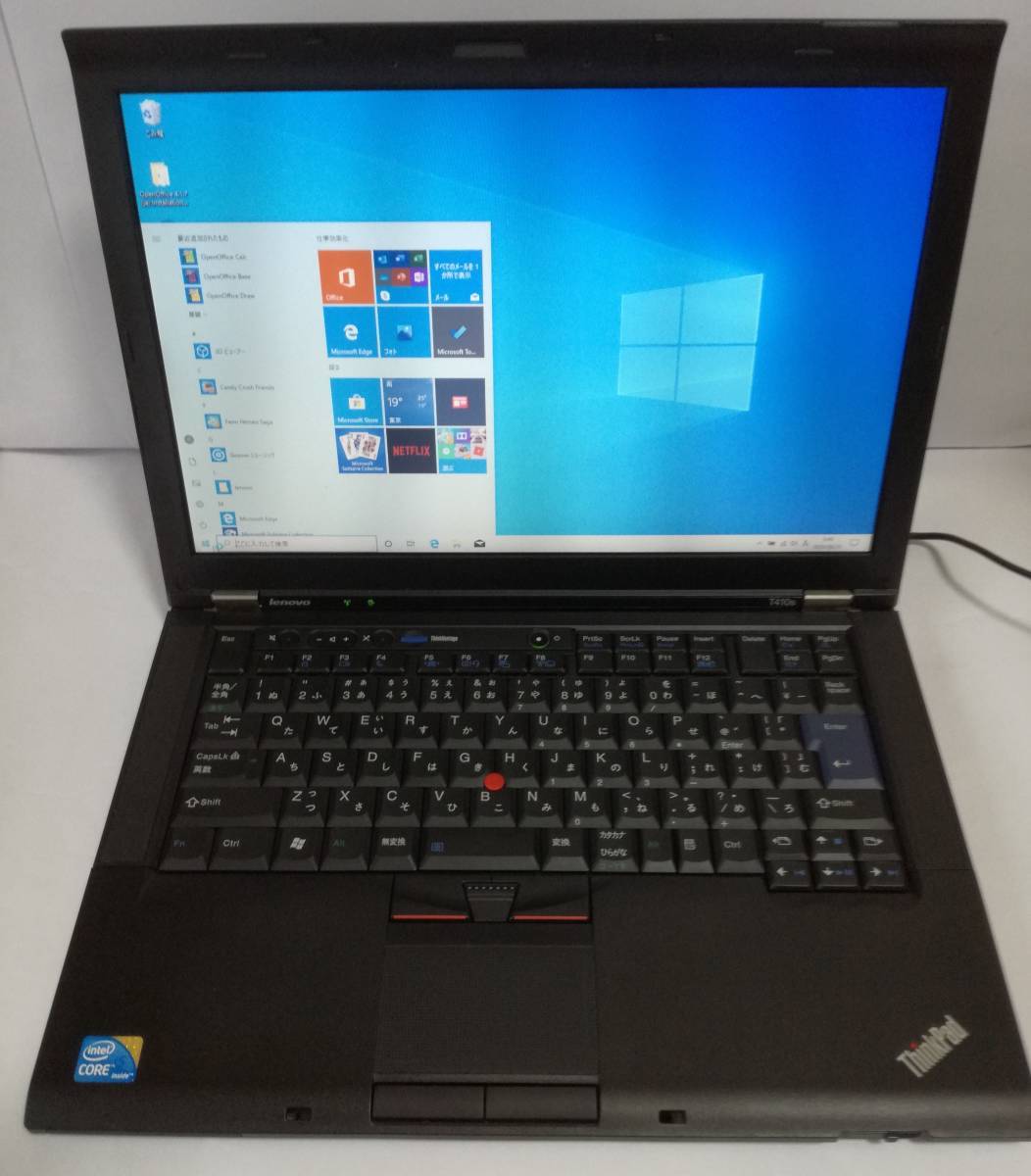 T410 Lenovo RAM ThinkPad Core i5 2.40GHz SSD 240GB 4GB i5-M520 2.4