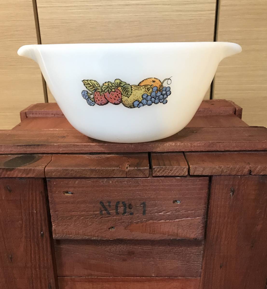 数量限定，100%新品ビンテージファイヤーキング ミキシングボウル ミルクグラスアメリカ購入 ミキシングボール アメリカンキッチン(ボウル)｜売買されたオークション情報、yahooの商品情報をアーカイブ公開 - ボウル