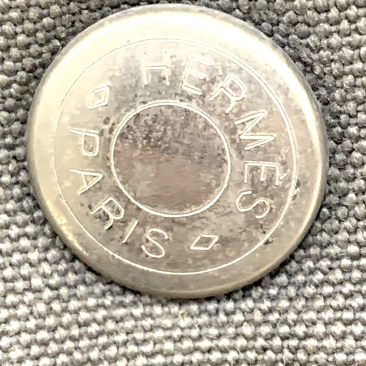 HERMES エルメス フールトゥMM キャンバス シルバー金具 トート