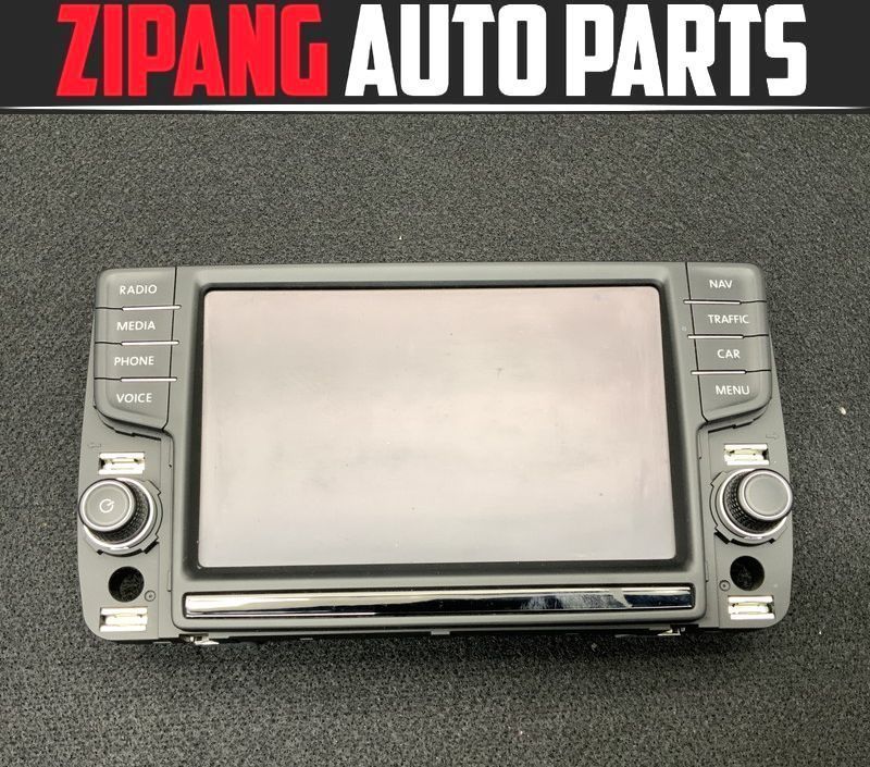 VW059 AU ゴルフ 7 TSI コンフォートL BMT 純正 ナビ/マルチ モニター/ディスプレイ ◆5G0 919 606 ★動作OK ○★即決★