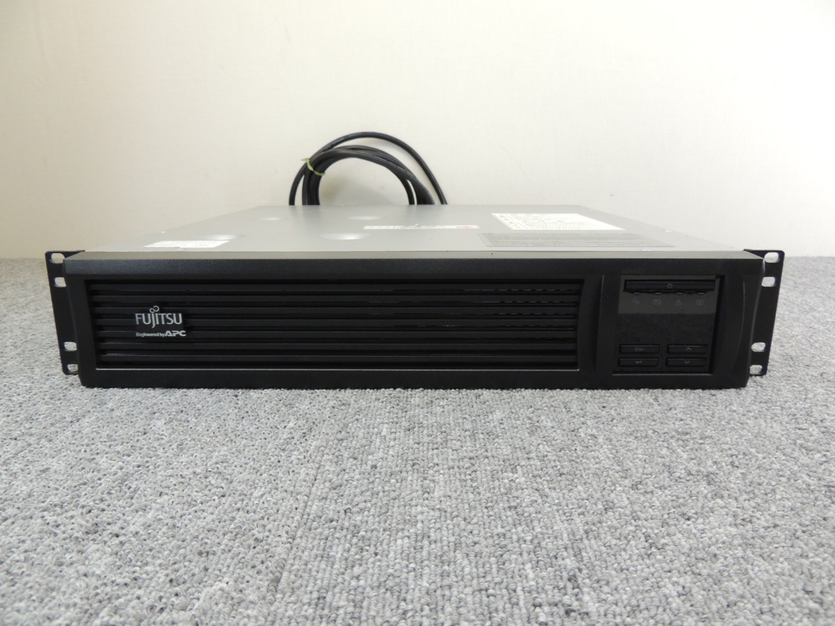 富士通/FUJITSU APC Smart-UPS 1500 高機能無停電電源装置 PY-UPAR15 ジャンク扱い ⑦/バッテリー交換期日 2022年4月