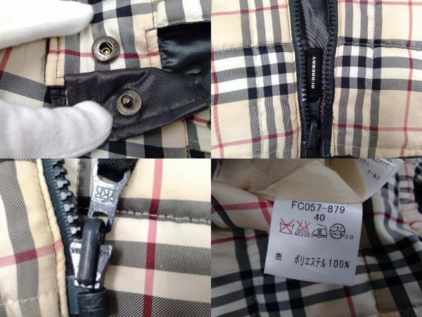 BURBERRY LONDON バーバリーロンドン ノバチェック柄 リバーシブル
