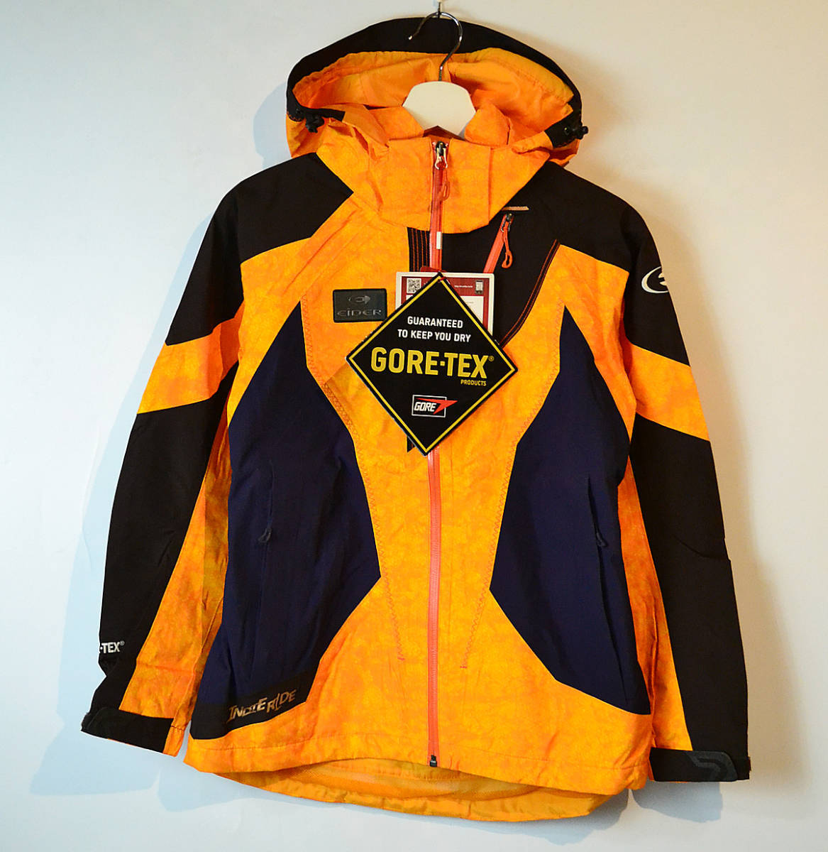 新品/希少/フランス発■Eider アイダー ゴアテックス GORE-TEX 完全防水 2WAY 3トーン 立体裁断 マウンテンジャケット■M■ノース