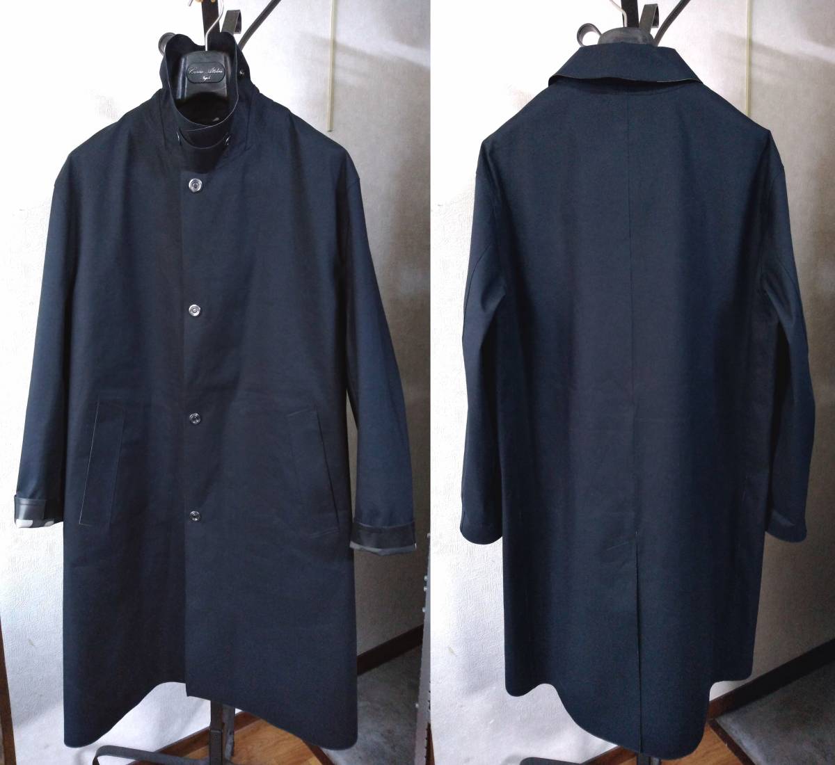 新品 20SS MACKINTOSH DUNCAN ゴム引き ステンカラー コート 38 