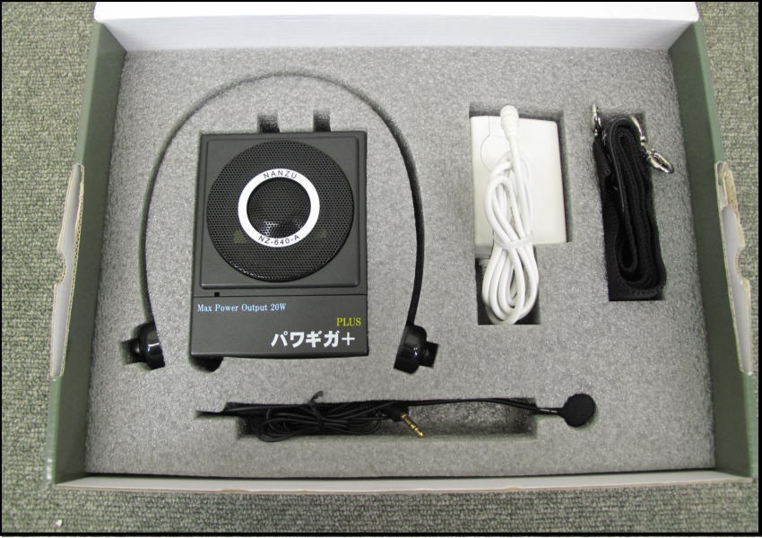 NANZU パワギガS NZ-670-A 手ぶら拡声器7A 拡声器 NZ-640-A （パワギガ