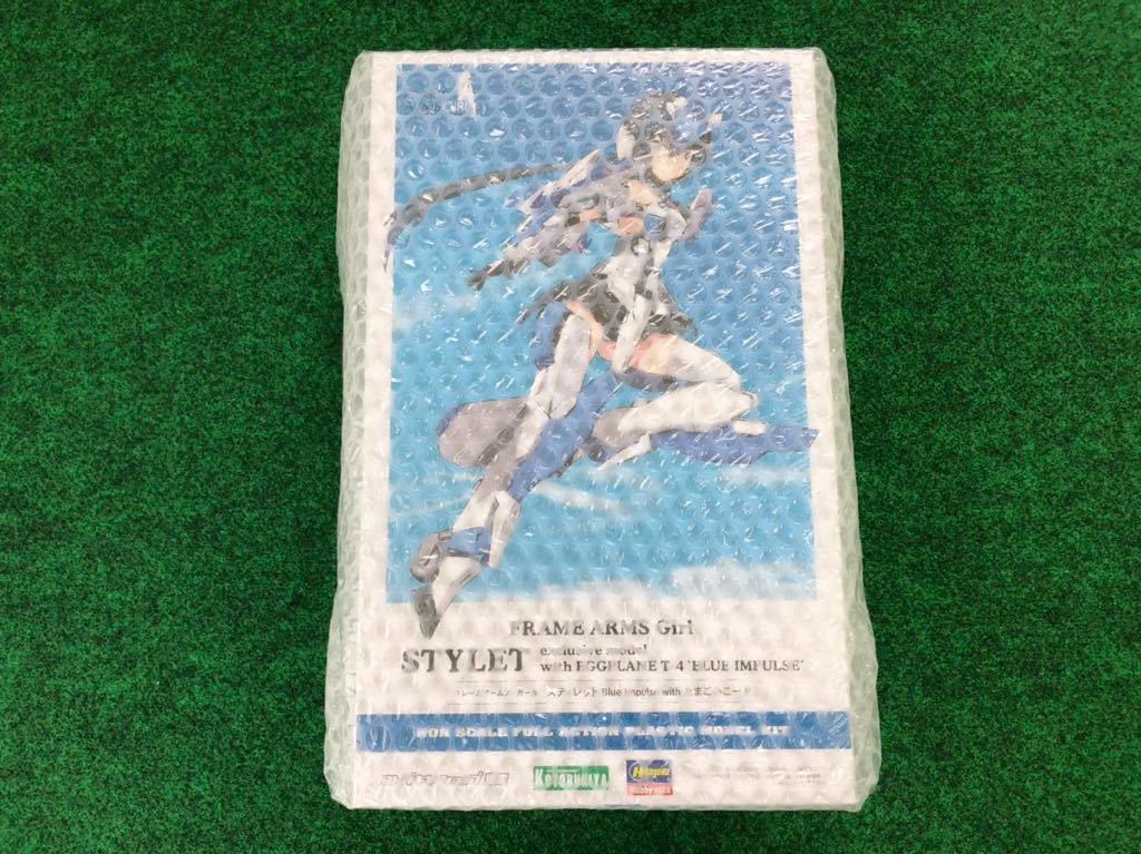 コトブキヤショップ限定 フレームアームズ ガール スティレット Blue Impulse With たまごひこーき キャラクター 売買されたオークション情報 Yahooの商品情報をアーカイブ公開 オークファン Aucfan Com