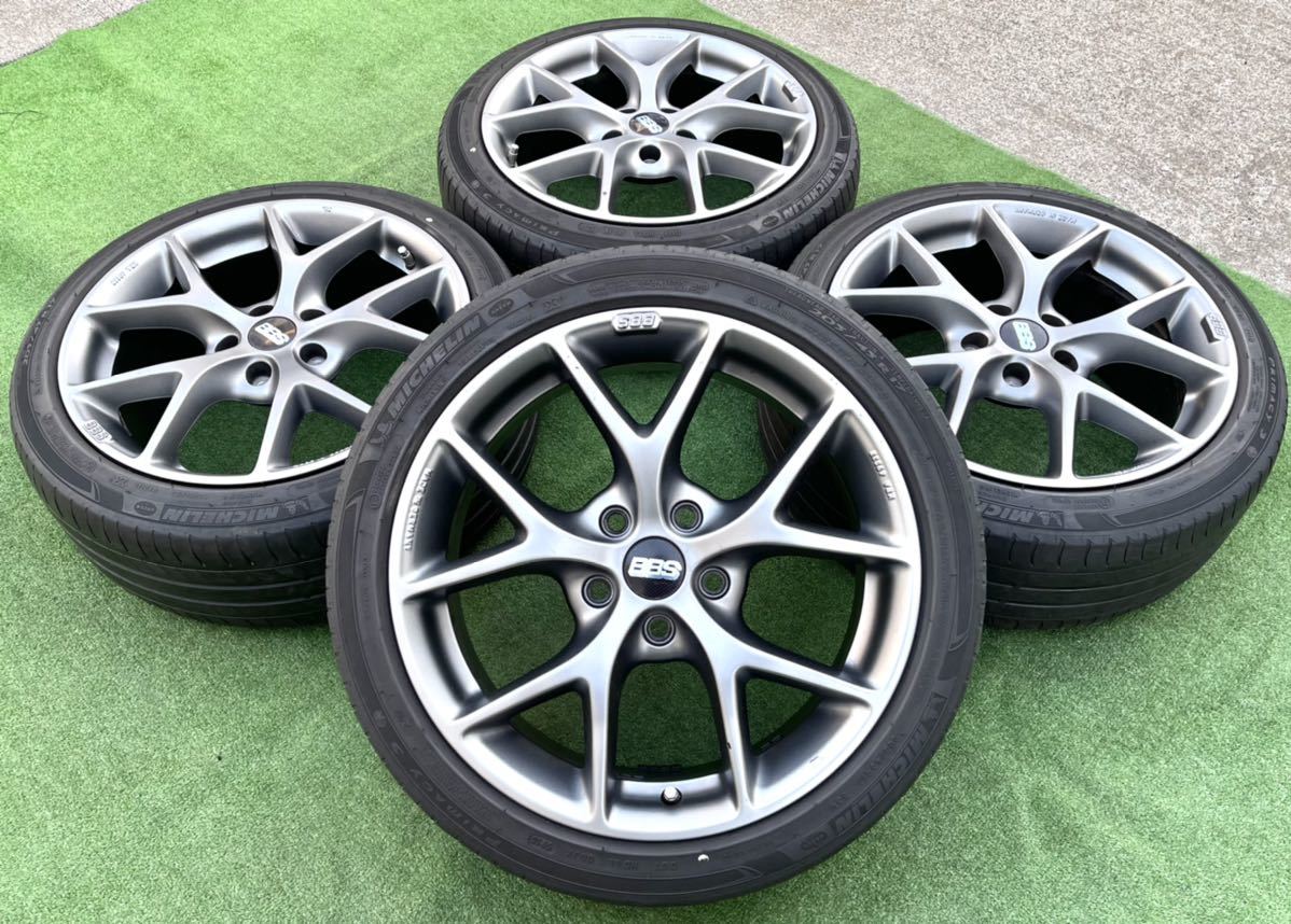 ドイツ製 BBS SR005 17インチ アルミホイール& MICHELIN 205/45R17 4本 