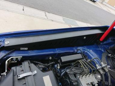 国内発送　海外製　フェンダーシュラウド ブラック アルミ　ブラック　WRX VAB VAG レヴォーグVM　新品