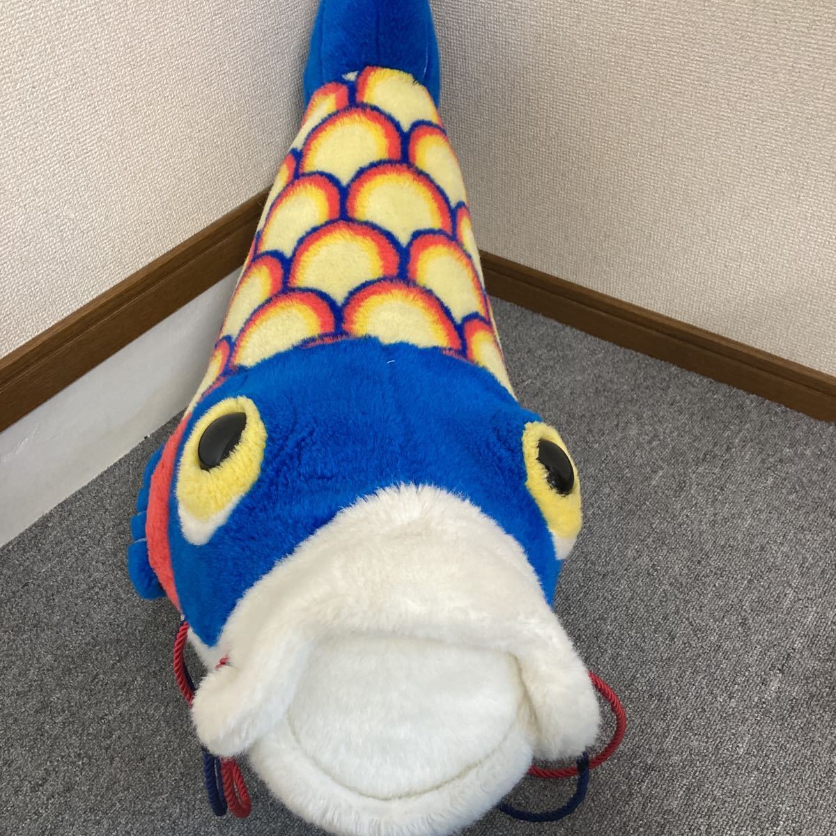 鯉のぼり ぬいぐるみ 大小セット オオイケ OIKE こいあそび 希少