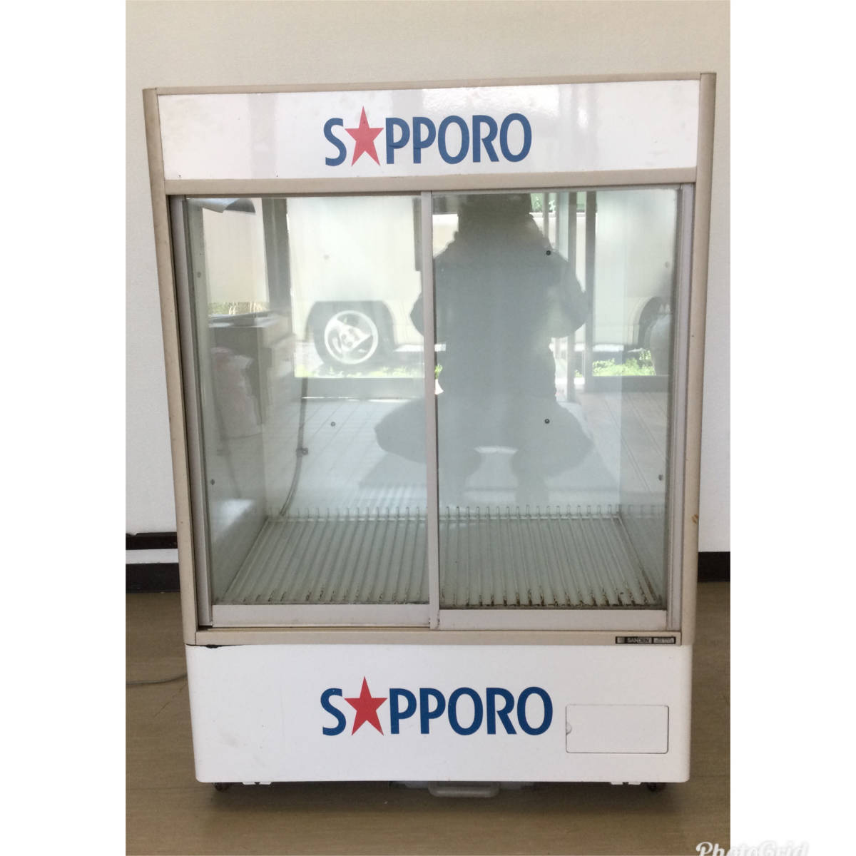 SAPPORO サッポロビール サンデン冷凍ショーケース MUR-90XB-B 184L 