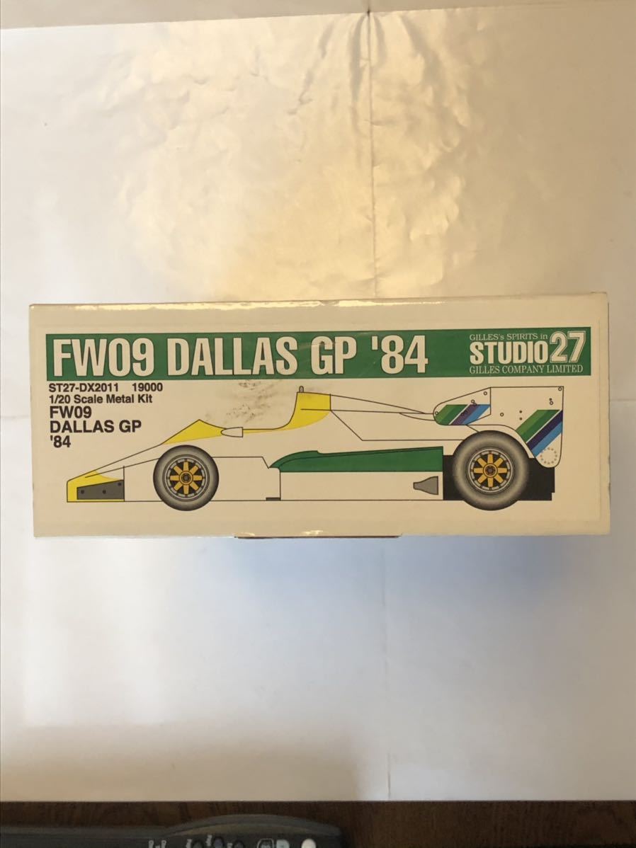新品，大人気 STUDIO27 1/20 フルデテールメタルキットST27-DX2011 WILLIAMS FW09 DALLS.GP 1984 Winner n&deg;6 K.Rosberg(フォーミュラ)｜売買されたオークション情報、yahooの商品情報をアーカイブ公開 - オークファン フォーミュラ