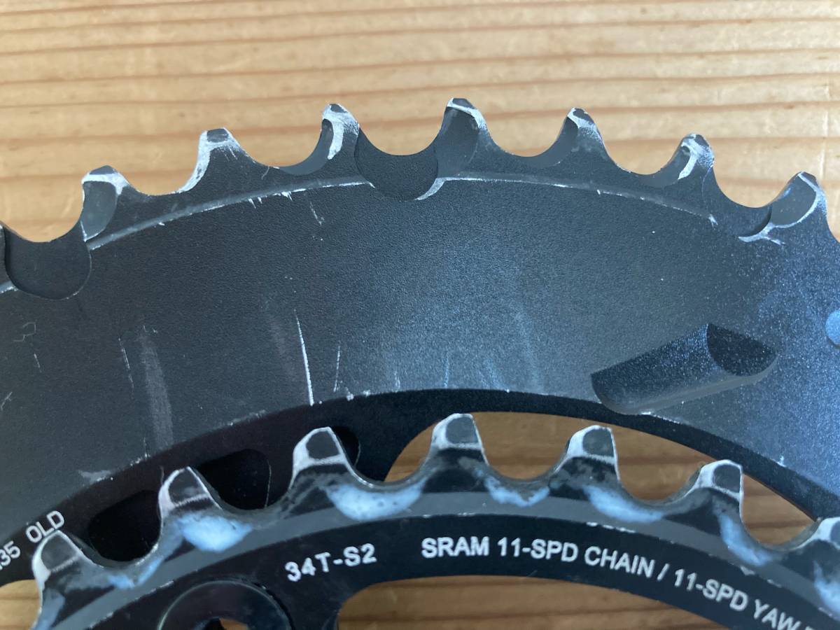 SRAM RED22 GXP 50/34 170mm SRAM GXP 0 (GXP Spindle) 110BCD