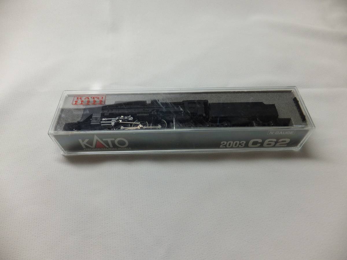 KATO C62 Nゲージ 蒸気機関車 0 鉄道模型 中古 1 走行動作確認済
