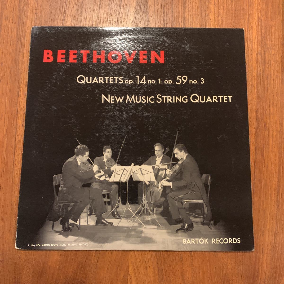 ☆米Bartok Records P8028 ニュー・ミュージック弦楽四重奏団の