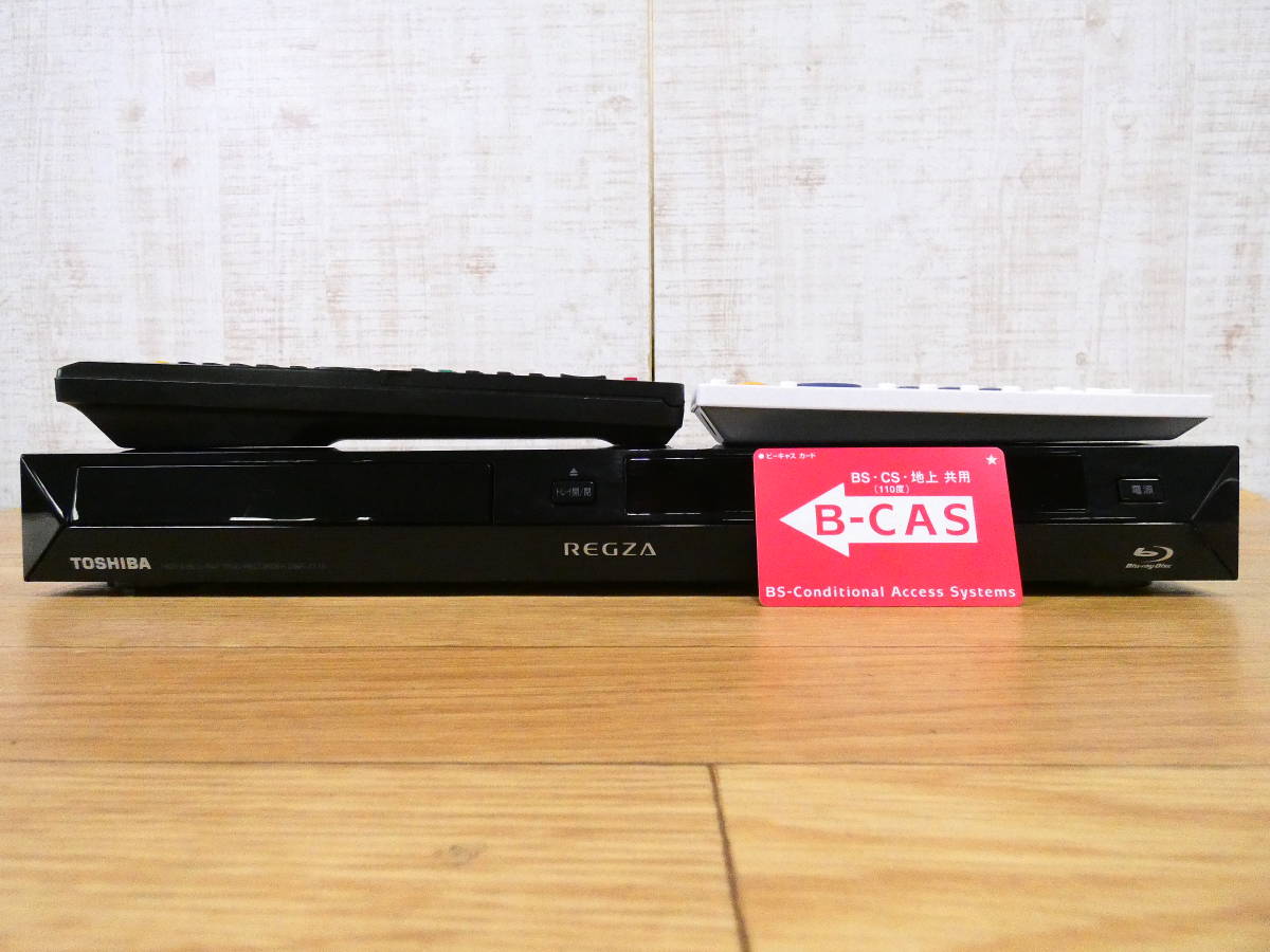 TOSHIBA 東芝 HDD&BDレコーダ－ DBR-Z110 リモコン付属 映像機器 @100